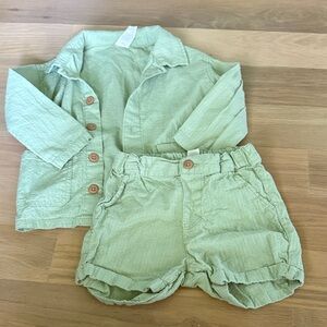 H&M Light Green Matching Set